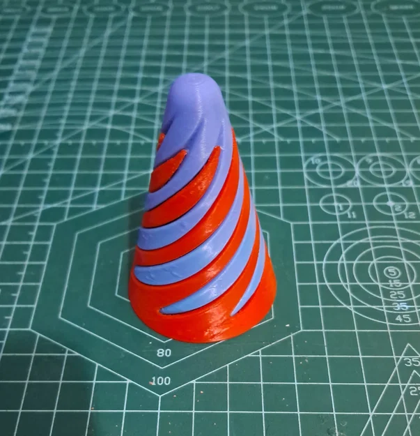 Đồ chơi Spiral Fidget Passthrough (2 mảnh xoắn lồng khít) - Image 2