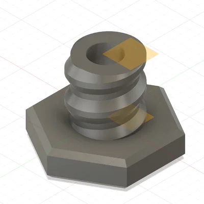 Bolt tương thích Multiboard đầu lục giác, có lỗ xuyên qua