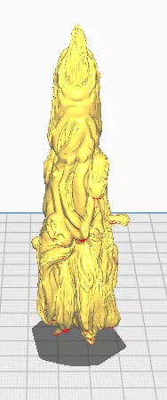 Mô hình Ngón tay Sukuna (Sukuna's Finger) in 3D cực chất - Image 2