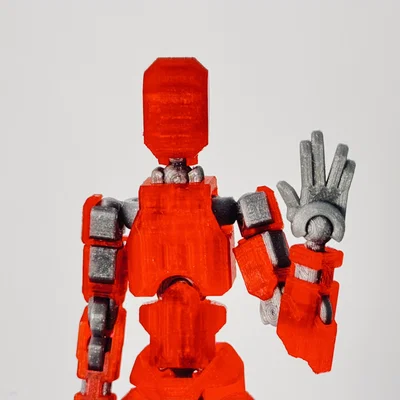 Bàn tay chào kiểu Vulcan cho mô hình DUMMY 13 in 3D