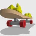 DUMMY 13 - Skateboard (Ván trượt cho DUMMY 13) - Thumbnail 5