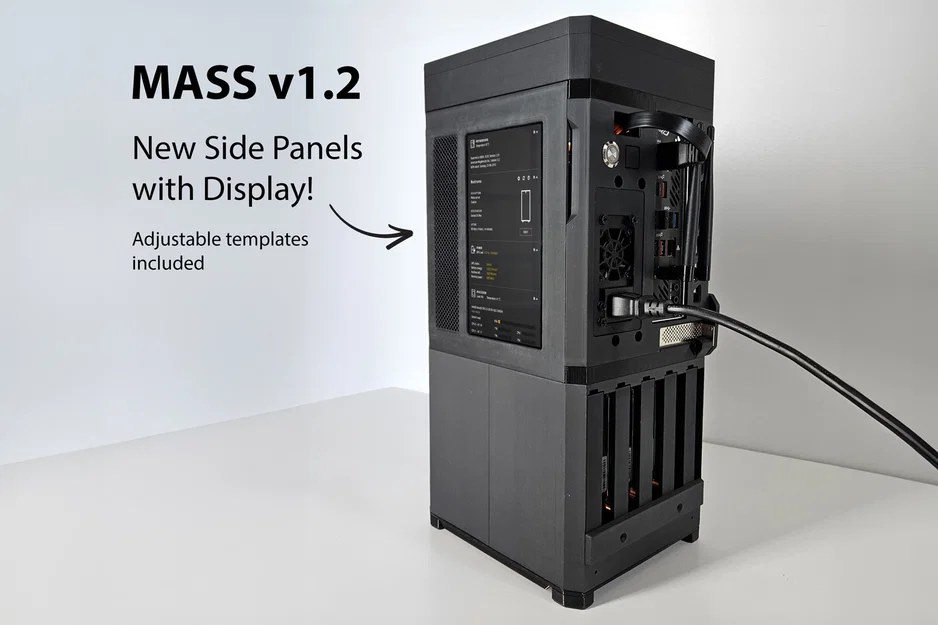 NAS ITX PC Case với khả năng mở rộng dạng chồng (MODCASE MASS) - Image 2