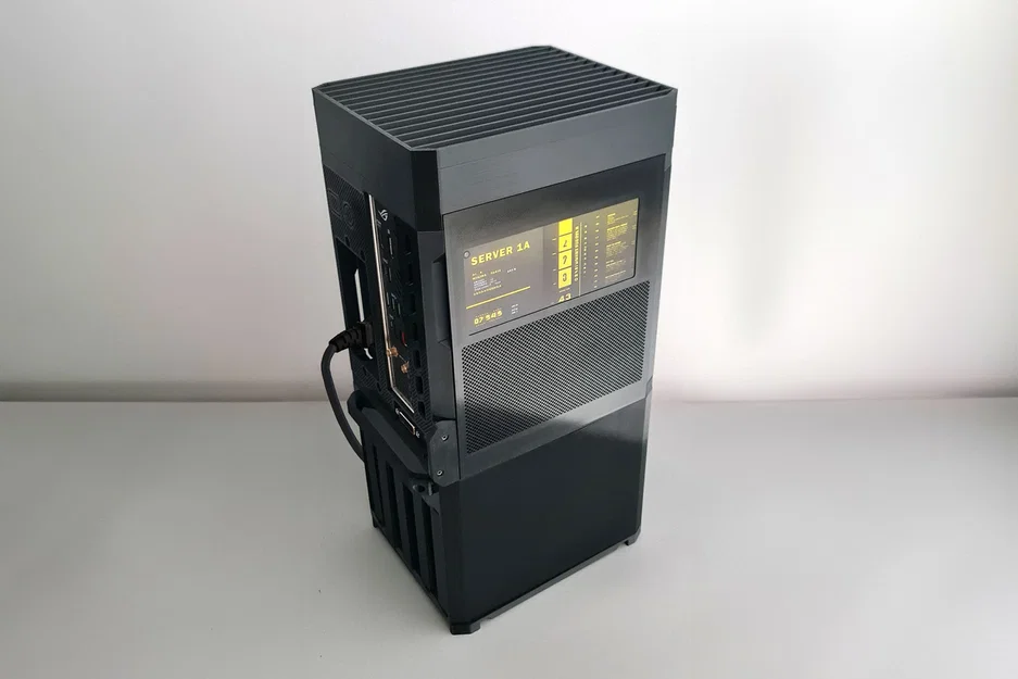 NAS ITX PC Case với khả năng mở rộng dạng chồng (MODCASE MASS) - Image 9