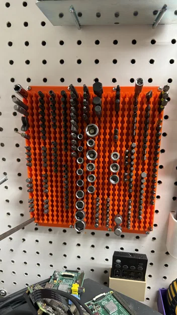 Khay giữ hex bit cho tua vít góc nghiêng – MEGA Edition - Image 3