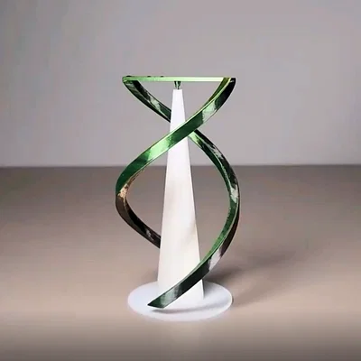 Desk Spinner: Đồ chơi xoay để bàn thú vị, in 3D không cần hỗ trợ
