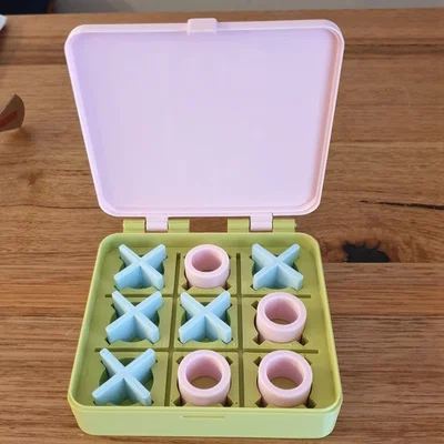Cờ Caro Tic Tac Toe trong hộp (Noughts and crosses)