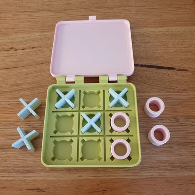 Cờ Caro Tic Tac Toe trong hộp (Noughts and crosses)