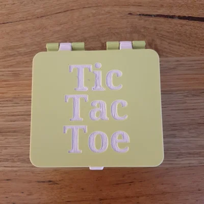 Cờ Caro Tic Tac Toe trong hộp (Noughts and crosses)