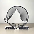 Tranh 3D Star Wars String Art: Trang trí Darth Vader cực chất - Thumbnail 1
