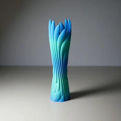 Mẫu bình hoa 3D Zephyr Vase đẹp mắt, in không cần support