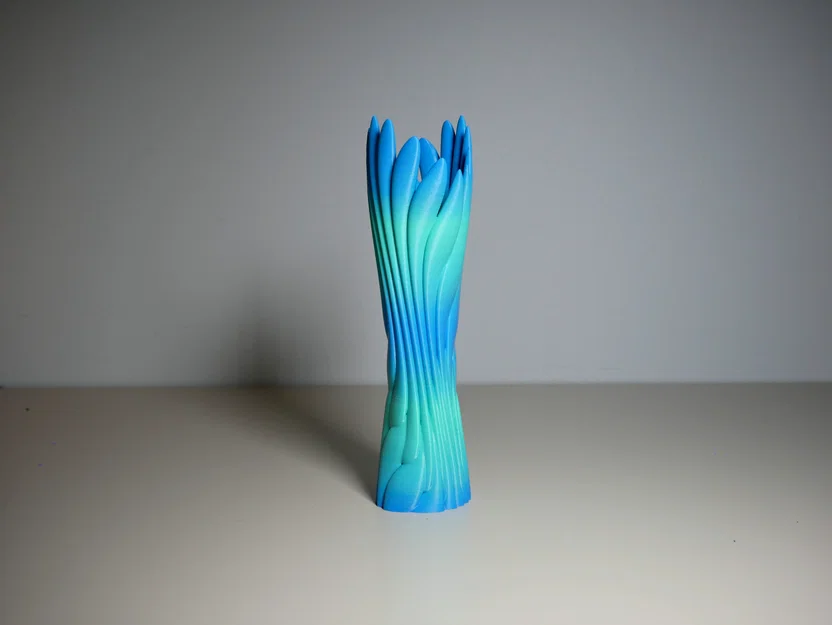 Mẫu bình hoa 3D Zephyr Vase đẹp mắt, in không cần support - Image 2