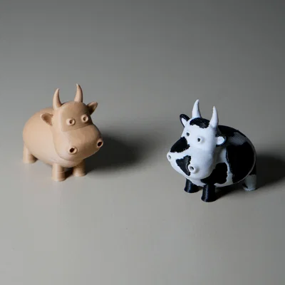 Mô hình chú bò Tiny Cow dễ thương - File in 3D chất lượng