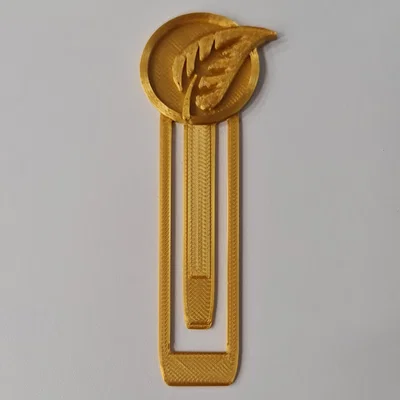 Kẹp sách hình chiếc lá 3D (Leaf Book Clip) xinh xắn