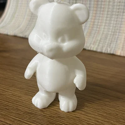 Mô hình gấu Teddy 3D đáng yêu cho bé và trang trí bàn học