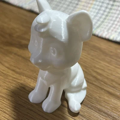 Mô hình in 3D chú chó Paw Patrol đáng yêu cho bé tập tô màu