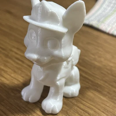 Mô hình chú chó cứu hộ Paw Patrol in 3D để tô màu sáng tạo