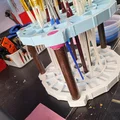 Giá đỡ cọ vẽ xoay 3D tiện lợi cho góc làm việc sáng tạo - Thumbnail 7