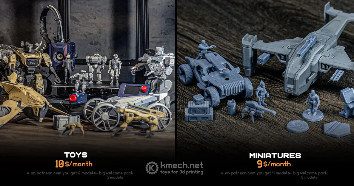 Scifi Box Crate - Mô hình thùng chứa đồ phong cách viễn tưởng 3D - Image 2