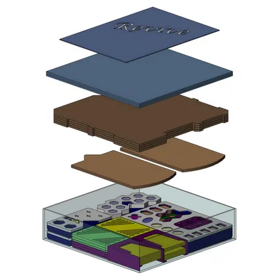 Insert (Khay sắp xếp) cho Revive Boardgame