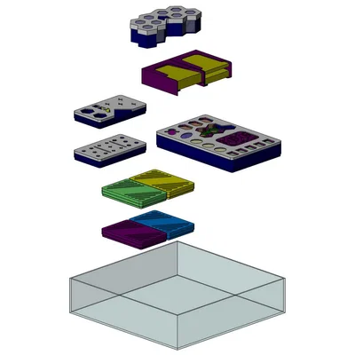 Insert (Khay sắp xếp) cho Revive Boardgame