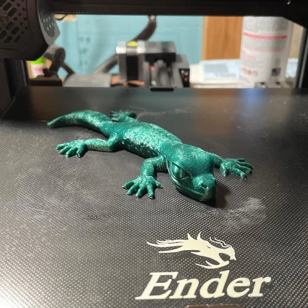 Mô hình chú tắc kè Leopard Gecko in 3D tinh xảo - Dễ in, không cần hỗ trợ - Image 1