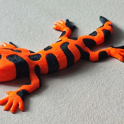 Leopard Gecko 2 màu cho single extruder