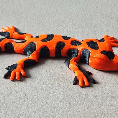 Leopard Gecko 2 màu cho single extruder