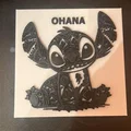 Tranh Cuadro Stitch Ohana phiên bản Mandala - Thumbnail 2