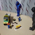 Mô hình Umarell: Người giám sát bàn làm việc phong cách Ý độc đáo - Thumbnail 2