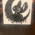 Mô hình 3D tranh Stitch phong cách Mandala trên mặt trăng độc đáo - Thumbnail 1
