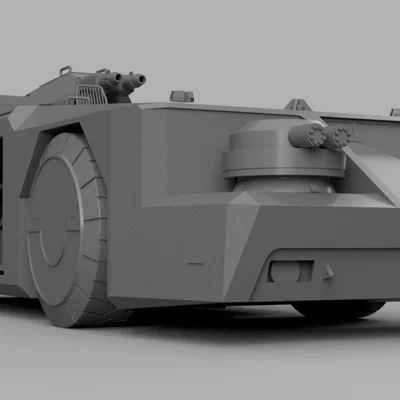 Aliens APC Colonial Marines M577 articulated - Mô hình APC khớp động