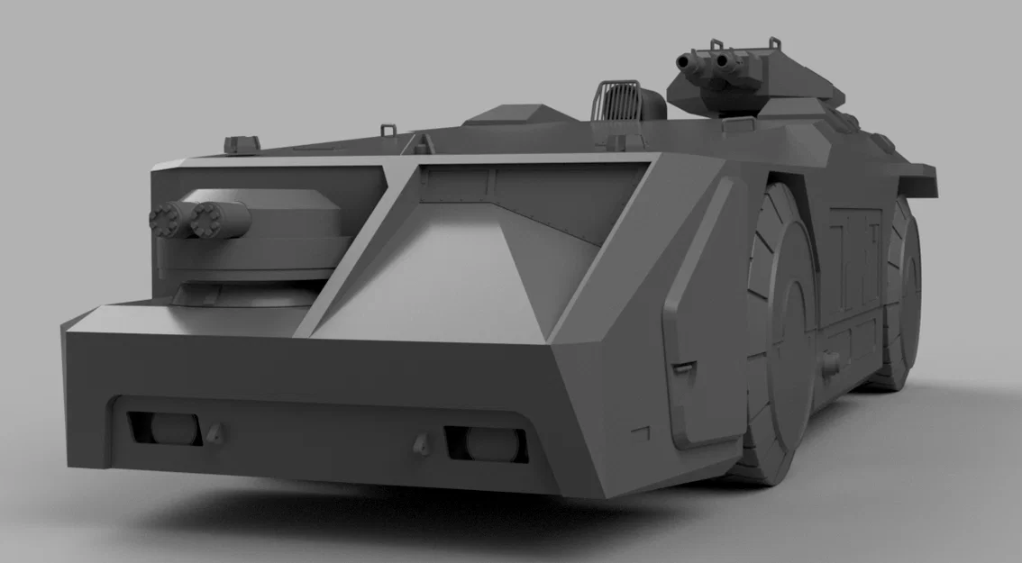 Aliens APC Colonial Marines M577 articulated - Mô hình APC khớp động - Image 6