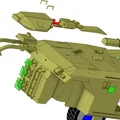 Aliens APC Colonial Marines M577 articulated - Mô hình APC khớp động - Thumbnail 11