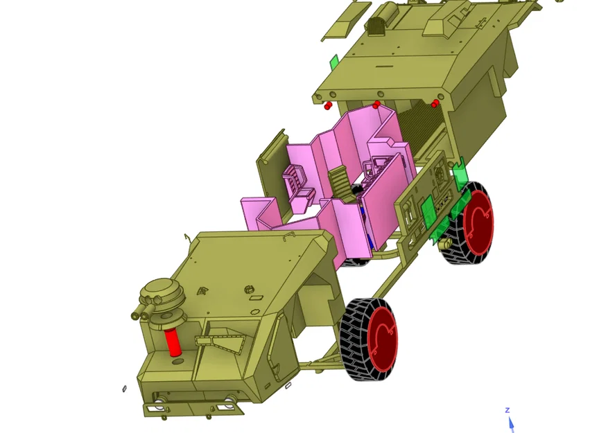 Aliens APC Colonial Marines M577 articulated - Mô hình APC khớp động - Image 17