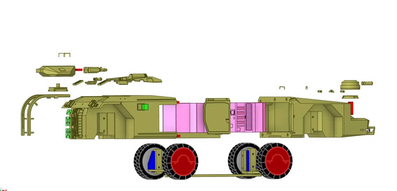 Aliens APC Colonial Marines M577 articulated - Mô hình APC khớp động - Image 18