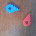 Móc khóa hình trái tim ghép đôi in 3D (Heart Key Ring) cực ý nghĩa - Thumbnail 4