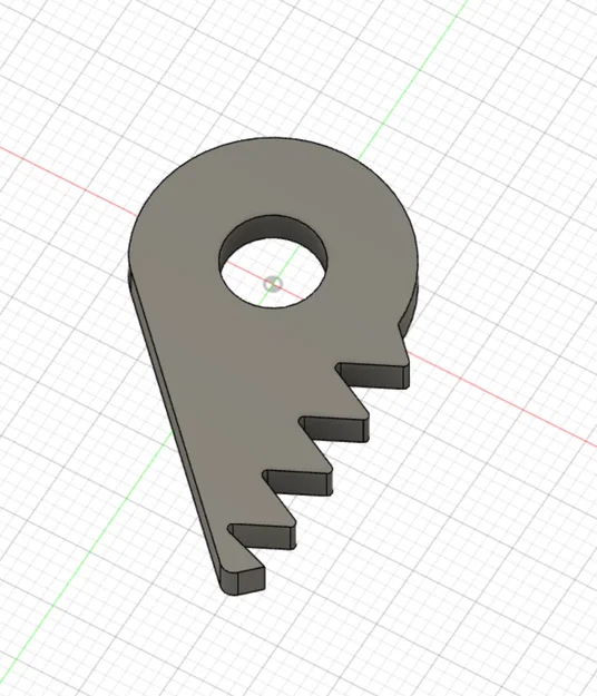 Móc khóa hình trái tim ghép đôi in 3D (Heart Key Ring) cực ý nghĩa - Image 5