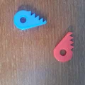 Móc khóa hình trái tim ghép đôi in 3D (Heart Key Ring) cực ý nghĩa - Thumbnail 7