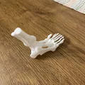 Mô hình bàn chân xương người 3D - Phụ kiện trang trí Halloween độc đáo - Thumbnail 3