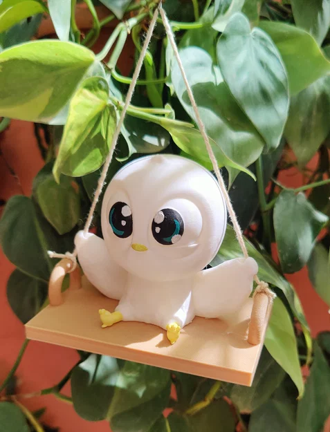 Chú Chim Đu Dây Dễ Thương (Không Cần Support) - Image 2