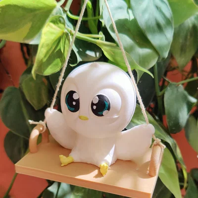 Chú Chim Đu Dây Dễ Thương (Không Cần Support)