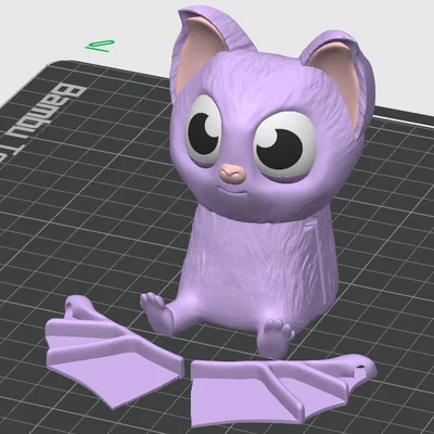 Dơi Ngồi Trên Xích Đu (Không Cần Supports) - Bat On A Swing (No Supports)