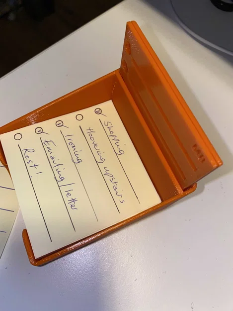 Khay Đựng Giấy Note và Khuôn Vẽ Checklist 77mm Tiện Lợi - Image 3