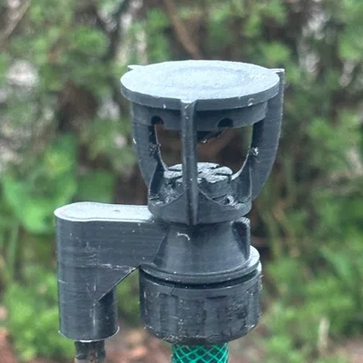 Đầu phun tưới cây tự động Garden Wobble Sprinkler cho cọc 8mm