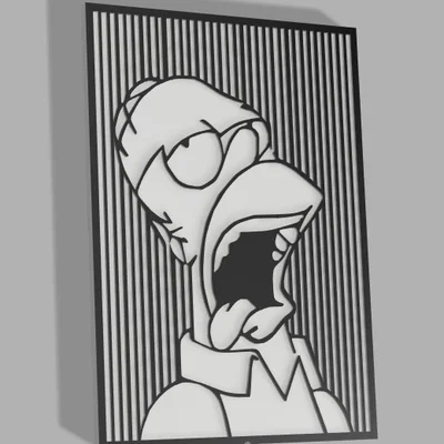 Wallart - Homer