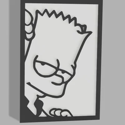 Tranh treo tường - Bart