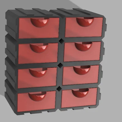 Hệ Ngăn Kéo Module (Mở Rộng) - Modular Drawer System (Expandable)