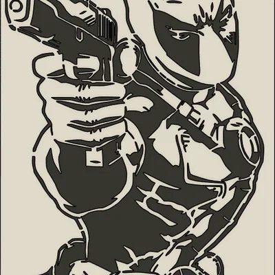 Wallart - Deadpool