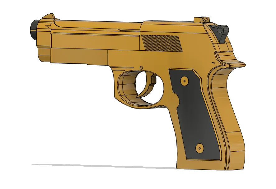 Mô hình in 3D Beretta 92FS 9mm - Image 1