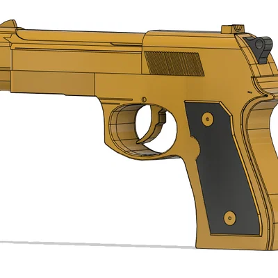 Mô hình in 3D Beretta 92FS 9mm